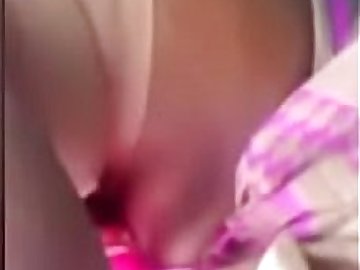 neighbour aunty side show of hip and nipples