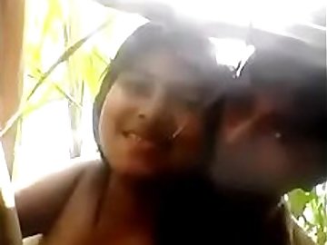 desi young collage lover outdoor sex with talk